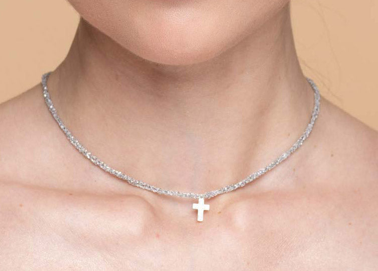 Necklace “Bright Cross” - 3 colors