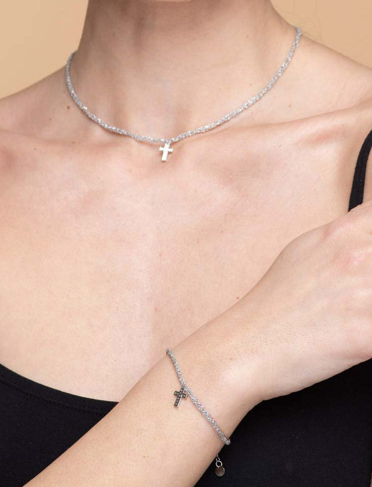 Necklace “Bright Cross” - 3 colors